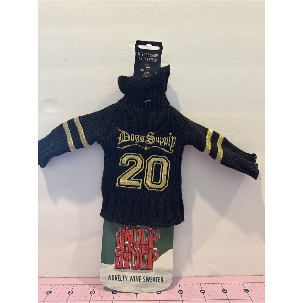 Snoop Dogg‎ Novelty Wine Wrap "Dogg Supply 20" Black/Gold Lot of 3